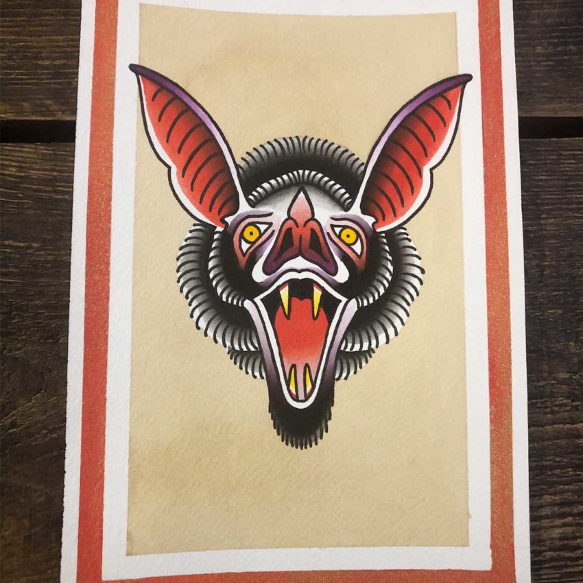 fledermaus-tattoo-flash