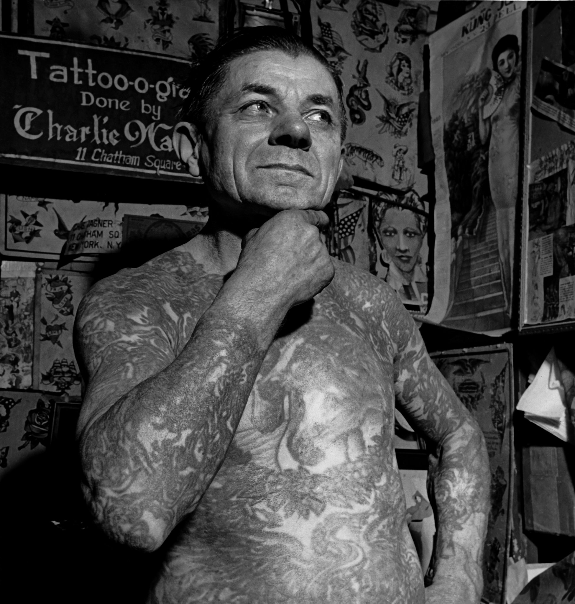 bowery tattoostyle on tattooed men
