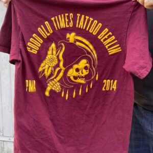 Classic color scheme of the T-Shirt Good Old Times Tattoo