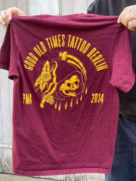 Classic color scheme of the T-Shirt Good Old Times Tattoo